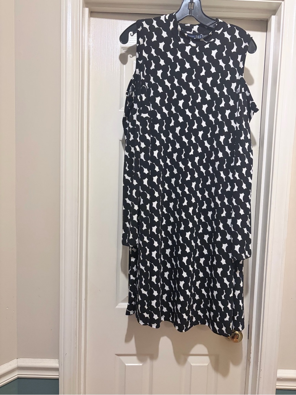 Kaari Blue cold Shoulder midi dress